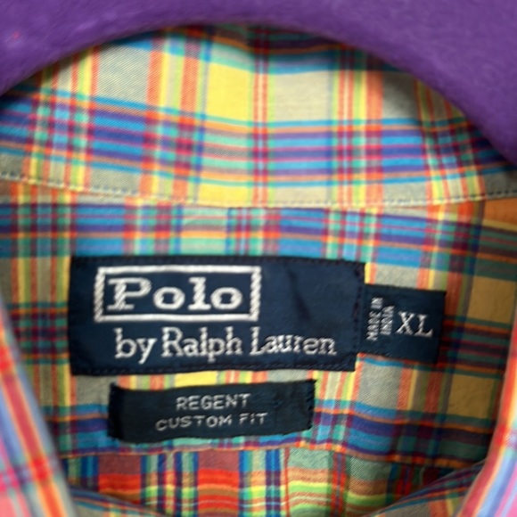 Ralph Lauren Colorful Plaid Shirt - Picture 2 of 3